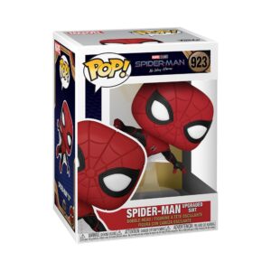 100% genuine Funko Pop! figure of Spider-Man in upgraded suit from Marvel's No Way Home. Perfect for collectors!