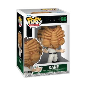 Explore the 100% genuine Funko POP! Kane figure from Alien, featuring iconic chestburster detail in collectible vinyl form.