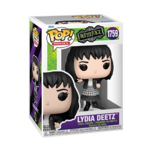 100% Genuine Lydia Deetz Funko POP! from Beetlejuice; a must-have collectible for movie fans and pop culture enthusiasts.