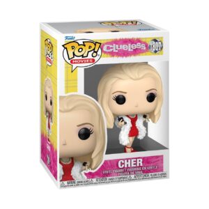 100% Genuine Funko POP! figure of Cher from Clueless, featuring vibrant colors and stylish details in a collectible box.