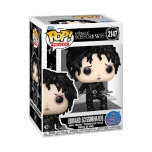 100% genuine Edward Scissorhands Funko Pop figure, featuring detailed design and authentic styling from the movie.