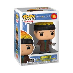 100% genuine Funko POP! figure of Harry from Home Alone 2, detailed, collectible vinyl toy in window box.