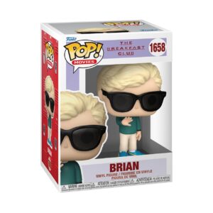 Authentic Funko POP! of Brian from The Breakfast Club. Vinyl figure with sunglasses, perfect for collectors.