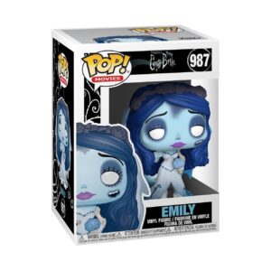 100% genuine Funko POP! figure of Emily from The Corpse Bride. Collectible vinyl figure with detailed features.