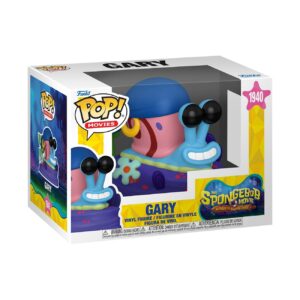 Authentic Funko Pop! Movies figure of Gary from The Spongebob Movie. Perfect for fans and collectors. 100% genuine product.