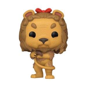 100% Authentic Funko POP! Cowardly Lion from The Wizard of Oz, featuring iconic details and vibrant colors.