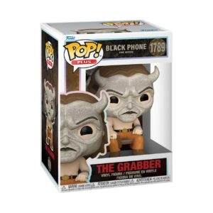 Authentic Funko POP! Plus figure of The Grabber from Black Phone, featuring detailed design and packaging.