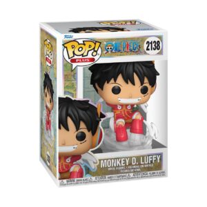 100% Genuine Funko Pop! Plus Monkey D. Luffy figure from One Piece in vibrant colors, packaged securely for collectors.