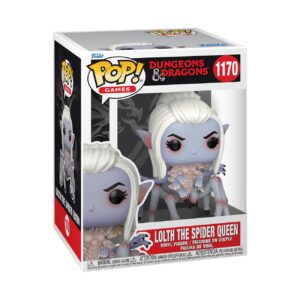 Authentic Funko Pop! figure of Lolth the Spider Queen from D&D. A must-have for collectors and fans alike!