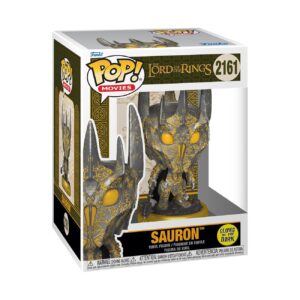 100% Genuine Funko Pop! Sauron from Lord of the Rings. Collectible figure glows in the dark, beautifully detailed.