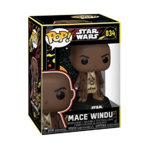 Authentic Funko Pop! Star Wars Mace Windu figure captures iconic Jedi details. Perfect for collectors and fans alike!