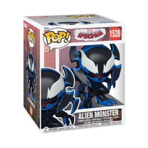 100% Genuine Funko POP! Alien Monster figure from Marvel's Spider-Man. Perfect for collectors and fans alike!
