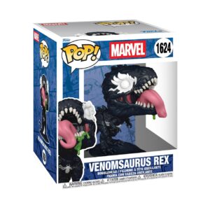 Explore the fun with this authentic Venomized T-Rex Funko POP! vinyl figure. Perfect for collectors and Marvel fans alike!