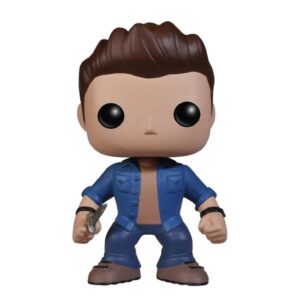 100% genuine Funko Pop! of Dean from Supernatural, showcasing his iconic outfit and expression with a classic design.