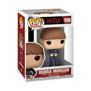 100% authentic Funko POP! vinyl figure of Debra Morgan from Dexter, featuring her iconic hairstyle and outfit.