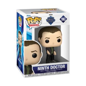 100% genuine Ninth Doctor Funko Pop! collectible. Features detailed design in box, perfect for Doctor Who fans.