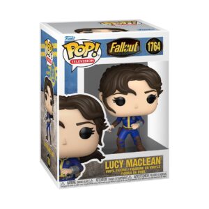 Authentic Funko POP! vinyl figure of Lucy MacLachlan from Fallout, in a collector's box. Perfect for fans!