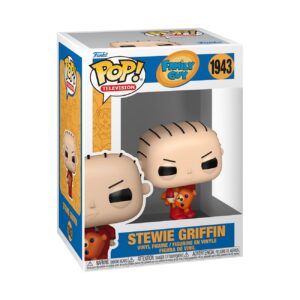 Authentic Funko POP! figure of Stewie Griffin from Family Guy. Perfect addition for fans and collectors alike.