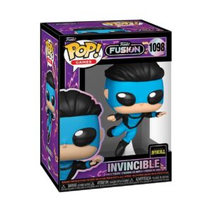 100% Genuine Fusion Invincible Funko Pop! figure, showcasing vibrant colors in a collectible box. Perfect for fans!