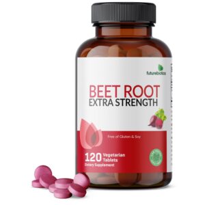 Futurebiotics Beet Root Extra Strength, 120 vegetarian tablets. Authentic dietary supplement, gluten and soy free.