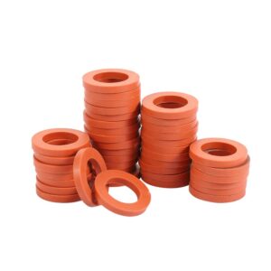 Premium imported heavy duty rubber garden hose washers, essential for leak-proof connections, available at Curat Cart.