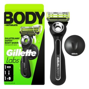 Experience premium imported shaving with Gillette Labs Body Razor from Curat Cart, designed for the smoothest skin. Perfect for body care.