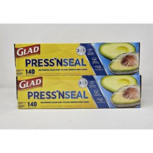 Glad Press'N Seal Wrap offers premium imported sealing for freshness, ideal for avocados and more. Available at Curat Cart.