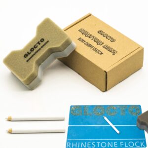 Discover the GLOCTO Brush Tool Rhinestones, a premium imported essential for crafting, available at Curat Cart. Elevate your art today.