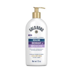 Experience Gold Bond Healing Hydrating Lotion, a premium imported solution for dry skin, available at Curat Cart. Clinically proven relief.