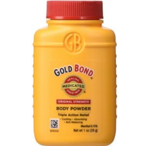 Gold Bond Medicated Body Powder offers premium imported triple action relief for cooling, absorbing, and itch relief. Available at Curat Cart.