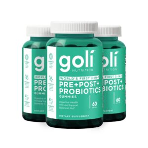 Discover Goli's 100% genuine Pre+Post Probiotic Gummies for digestive health and immune support. Enjoy optimal gut balance!