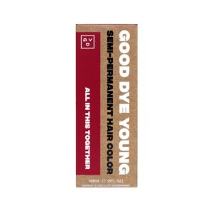 Discover the premium imported Good Dye Young Semi-Perm Burgundy Dye, perfect for vibrant hair transformations at Curat Cart.