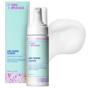 Discover the Good Molecules Acne Foaming Cleanser, a premium import designed to clear and prevent acne for healthy skin. Available at Curat Cart.