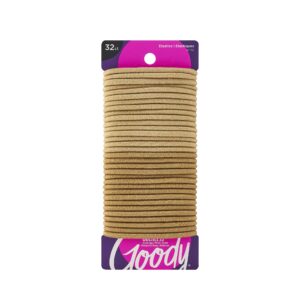 Premium imported Goody Ouchless Elastic Hair Tie, 32-count pack, perfect for hassle-free styling. Available at Curat Cart.