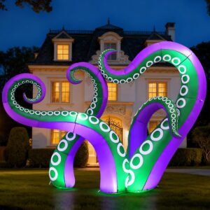 GOOSH Inflatable Octopus Decoration adds a premium touch to your outdoor space. Perfect for festive occasions, available at Curat Cart.