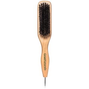 Experience premium imported quality with the GranNaturals Boar Bristle Hair Brush, available at Curat Cart for smooth, shiny hair.
