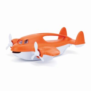 Discover the Green Toys Fire Plane, a 100% genuine, eco-friendly toy with vibrant colors and fun design for imaginative play.