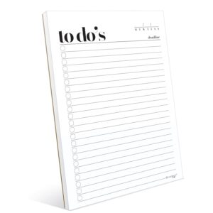 Premium imported HADIGU To Do List Notepad features a clean design for organized task management, available at Curat Cart.