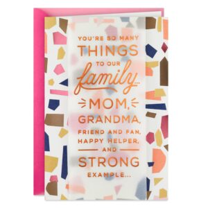 Celebrate Mom with this premium imported Hallmark Birthday Card, showcasing vibrant colors and heartfelt message. Available at Curat Cart.