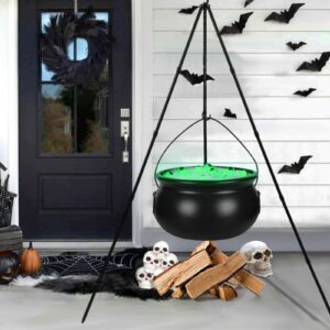 Elevate your Halloween with this premium imported witches cauldron outdoor decoration from Curat Cart, perfect for spooky displays.