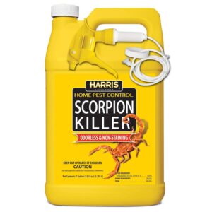 Premium imported Harris Scorpion Killer Liquid Spray, odorless and non-staining. Available at Curat Cart for effective pest control.