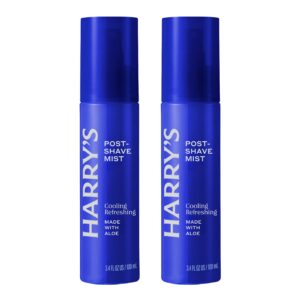 Discover Harry's Post-Shave Mist for Men, a 100% genuine product that cools and refreshes with aloe for a smooth finish.