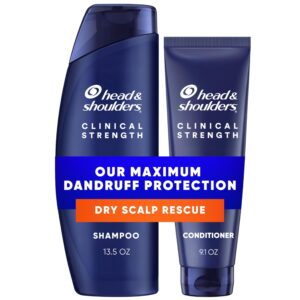 Head & Shoulders Clinical Strength Shampoo offers premium imported dandruff protection, available at Curat Cart for a healthier scalp.