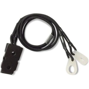 100% genuine Hearing Aids Clip for RIC. Durable black cord with secure attachment for reliable use.
