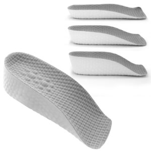 Premium imported height increase insoles for men and women, enhancing comfort and style. Available at Curat Cart.