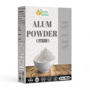 Herbs Botanica Potassium Alum Powder, a premium import, ideal for various uses. Available exclusively at Curat Cart.