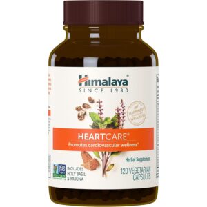 Discover authentic Himalaya HeartCare capsules for cardiovascular wellness. 120 vegetarian capsules, 100% genuine product.