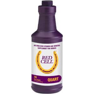 Discover Horse Health Red Cell, a premium imported liquid supplement for horses, available at Curat Cart. Packed with essential vitamins.