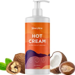 Authentic Hot Cream Sweat Enhancer by Honeydew, ultra moisturizing formula with natural coconut extract for effective results.