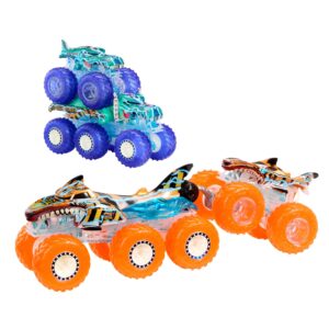 Discover authentic Hot Wheels Monster Trucks Multipack with vibrant designs and unique features. Perfect for collectors!